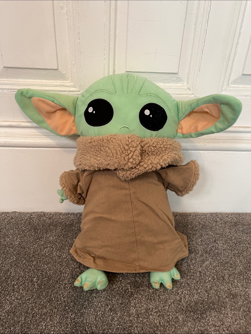 Star Wars Grogu Plush - Green with Brown Coat